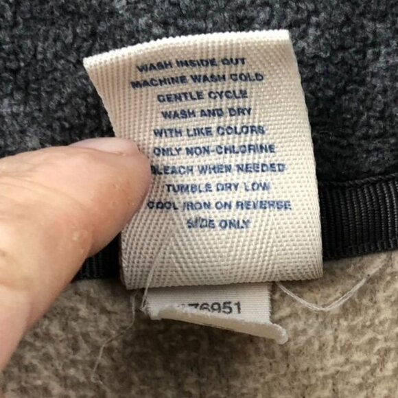 Old Navy Womens Fleece Jacket Medium Pullover Beige 1/4 Zip Cozy Outdoors Casual - Picture 8 of 12